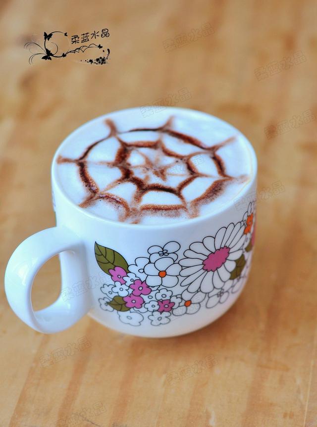 超简易拉花咖啡，新手都能做出来