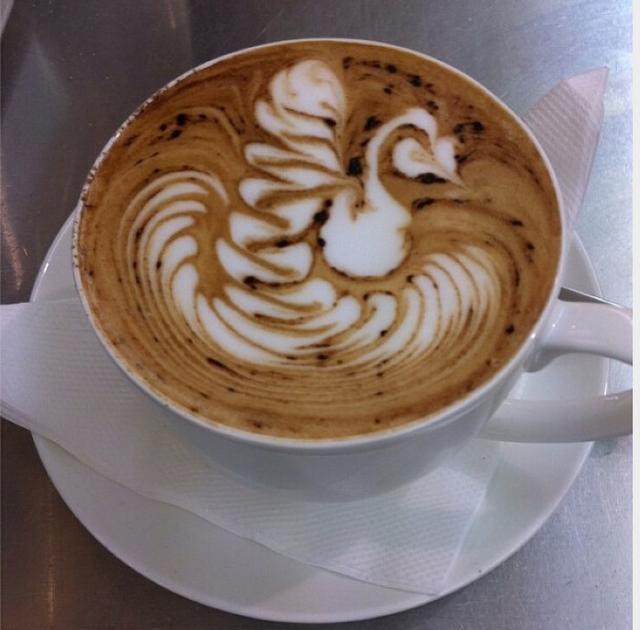 拉花控收图：那些高难度的咖啡拉花作品