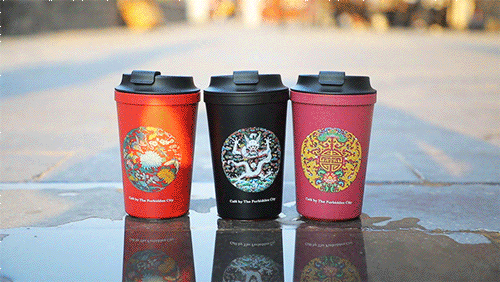 故宫上新！第①款咖啡杯礼盒！现有3色