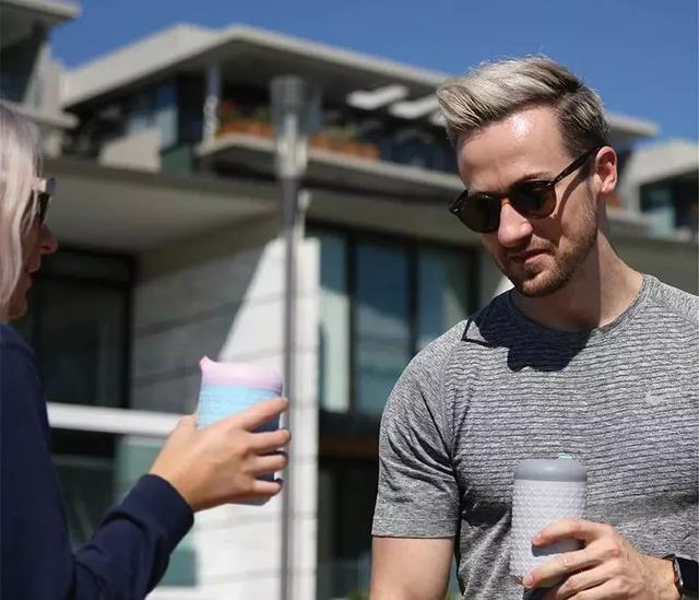 永不会洒的咖啡杯,防烫防漏,可重复N次使用