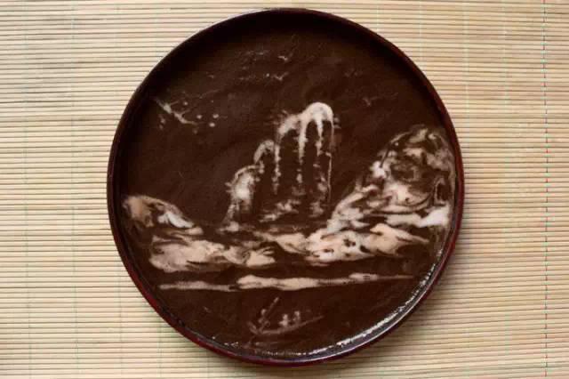 美呆了！千年茶艺完胜花式咖啡拉花